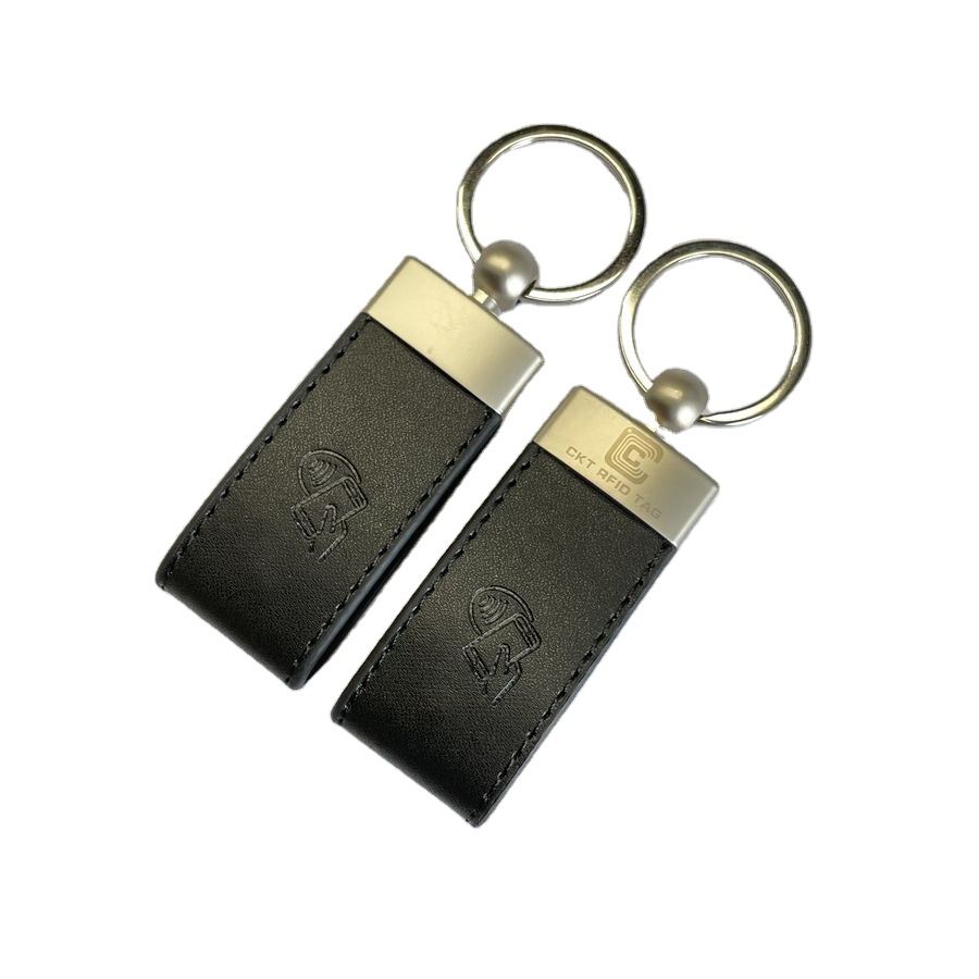 NFC Leather Keychain Tag - Ckt